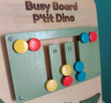 Busy Board "Dinosaures" Made in France – Image 2