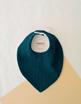 Bavoir bandana Bébé  - mix double gaze – Image 3