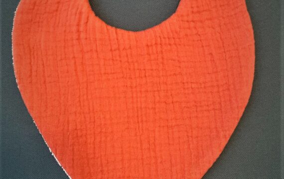 Bavoir bandana Bébé  - mix double gaze – Image 19