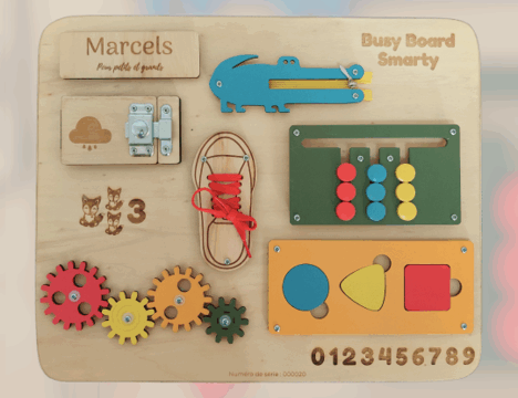 Busy Board "Crocodiles" Made in France