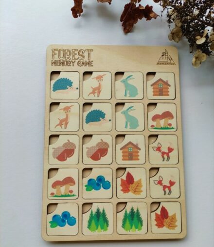 Jeu de mémoire Montessori