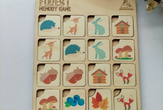 Jeu de mémoire Montessori